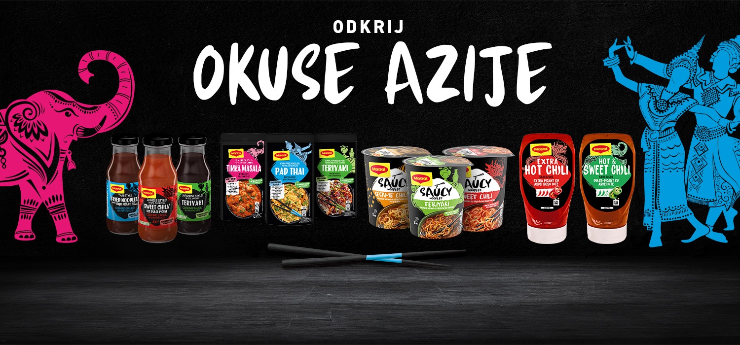 Uživajte v azijski kuhinji z MAGGI