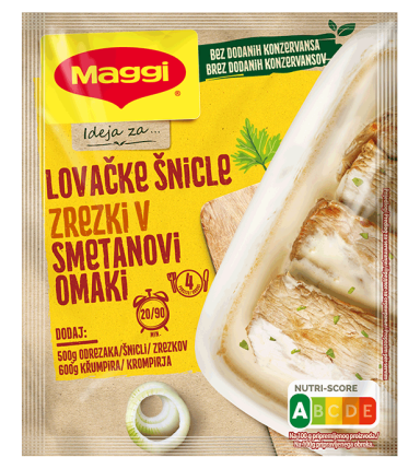 MAGGI Ideja za Zrezke v smetanovi omaki 42g