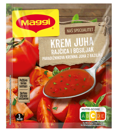 MAGGI Paradižnikova kremna juha z baziliko 56g